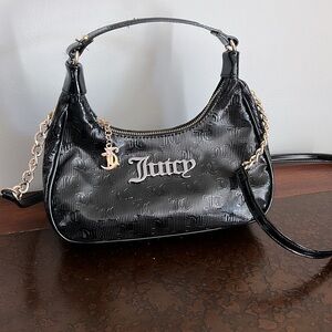 Juicy Couture Black Handbag with a long strap